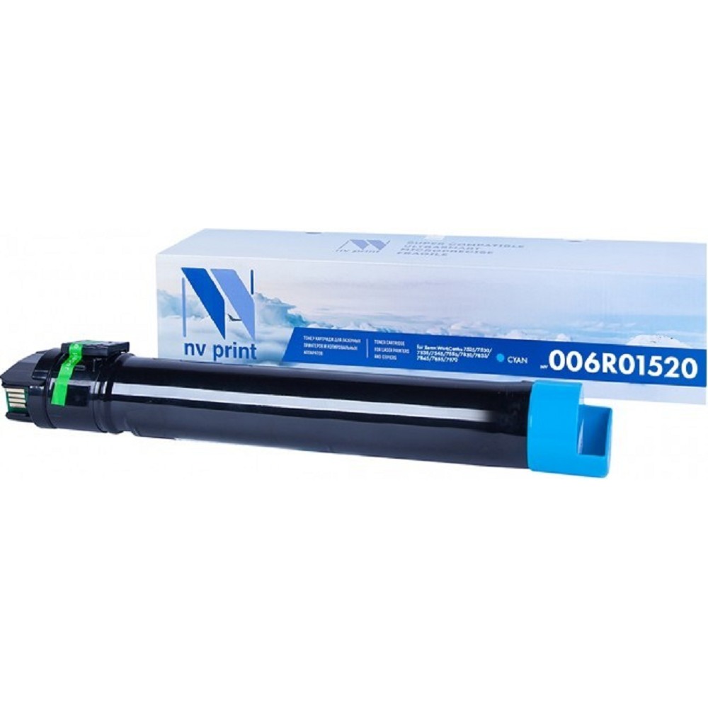 NV Print 006R01520 Картридж для WorkCentre 7525/7530/7535/7545/7556/7830/7835/7845/7855/7970 (15000k), Cyan арт. NV-006R01520C