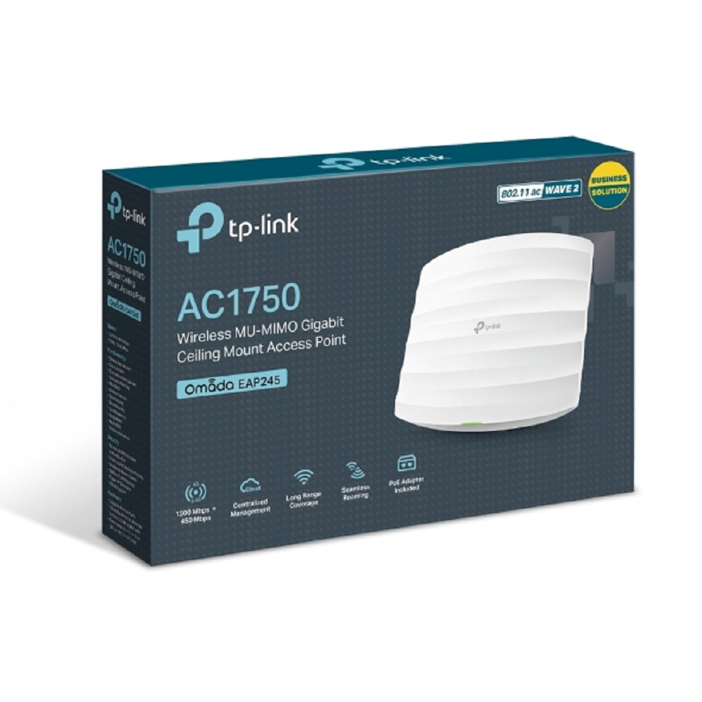 TP-Link EAP245 AC1750 Потолочная точка доступа Wi-Fi AC1750 TP-Link SMB