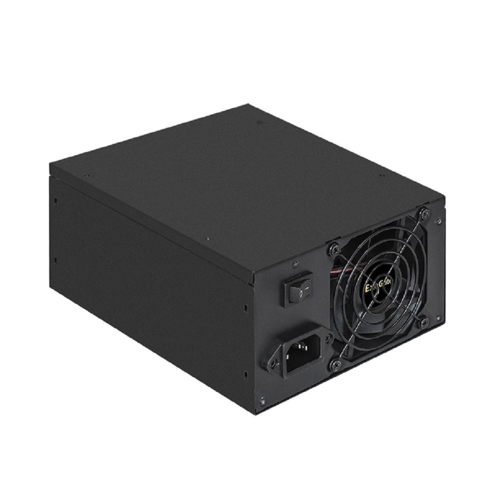 Exegate EX174459RUS Блок питания 600W Exegate APFC,2х8 cm fan, 20+4pin/(4+4)pin , 2xPCI-E , 9xSATA