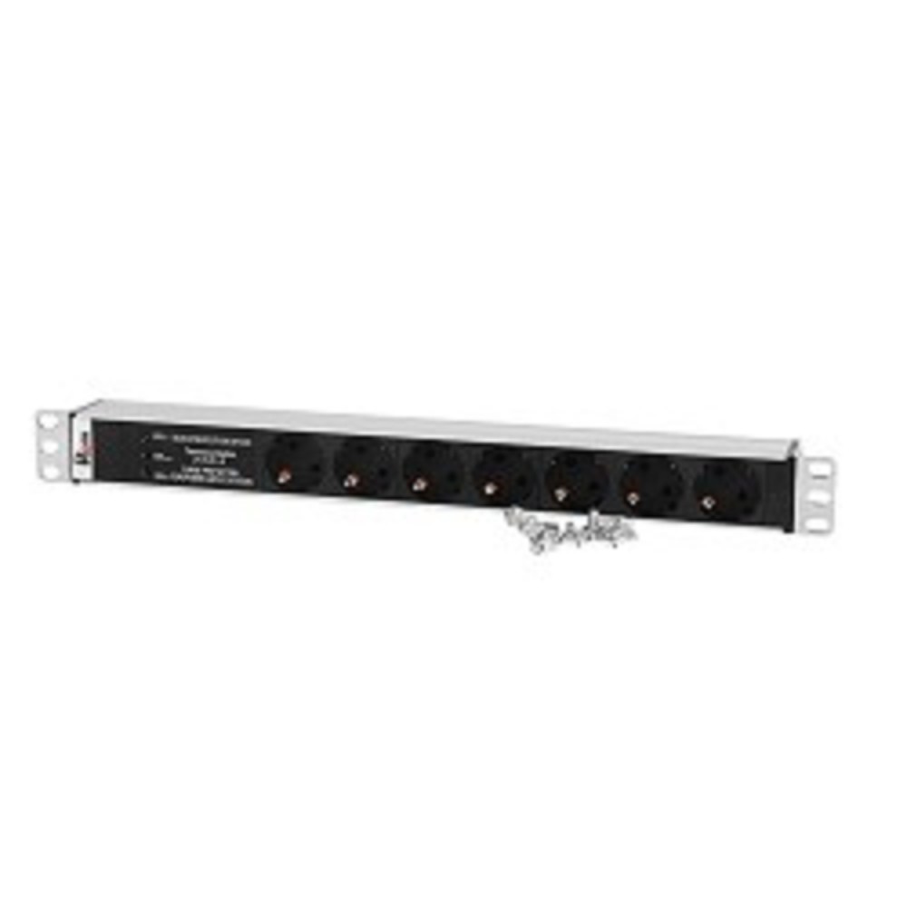 ЦМО Гор блок розеток Rem-10, 1х10A, фил, инд, 7S, 19", вход C14 арт. R-10-7S-FI-440-Z