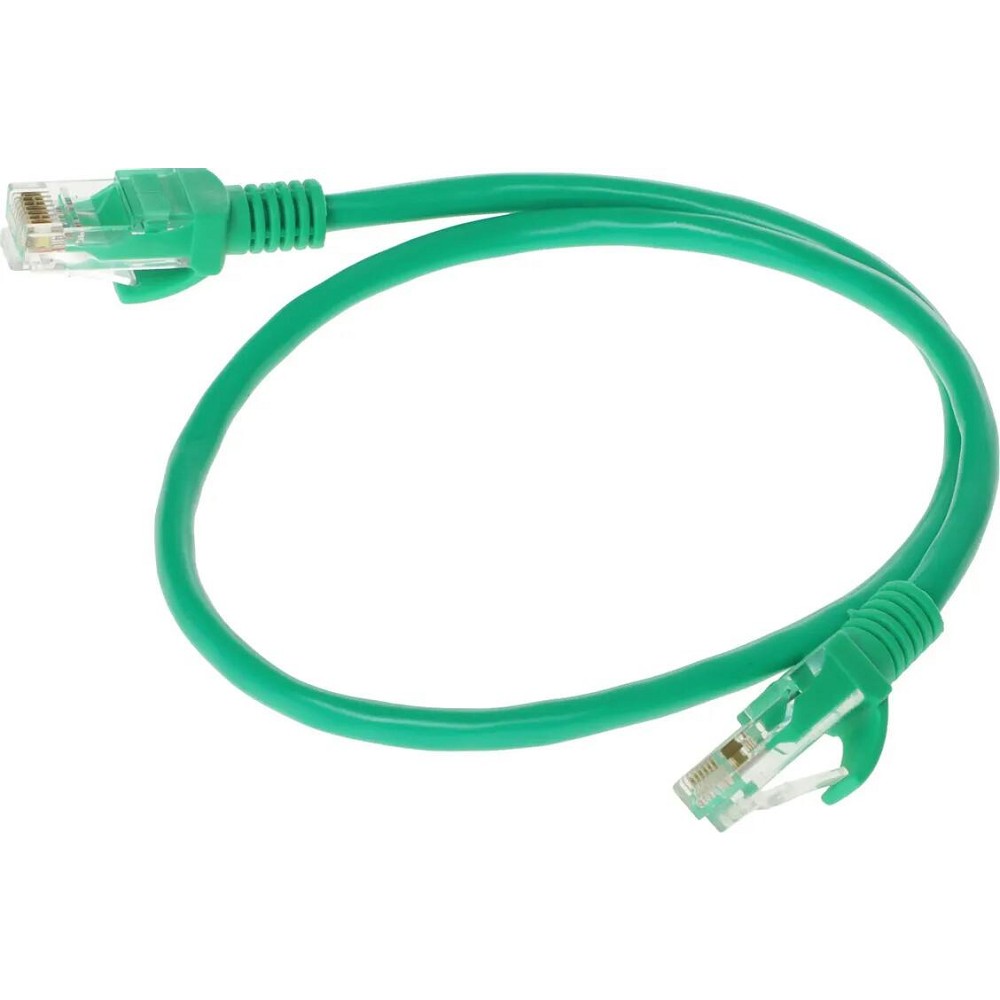 Exegate EX258383RUS Патч-корд UTP кат. 5e, 0.5м Exegate зеленый