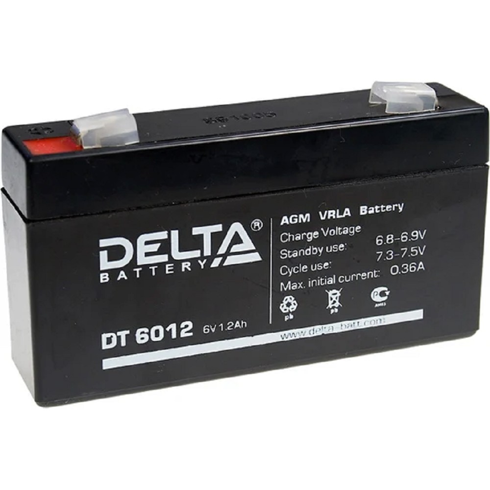 Delta DT 6012 (6V / 1.2Ah)
