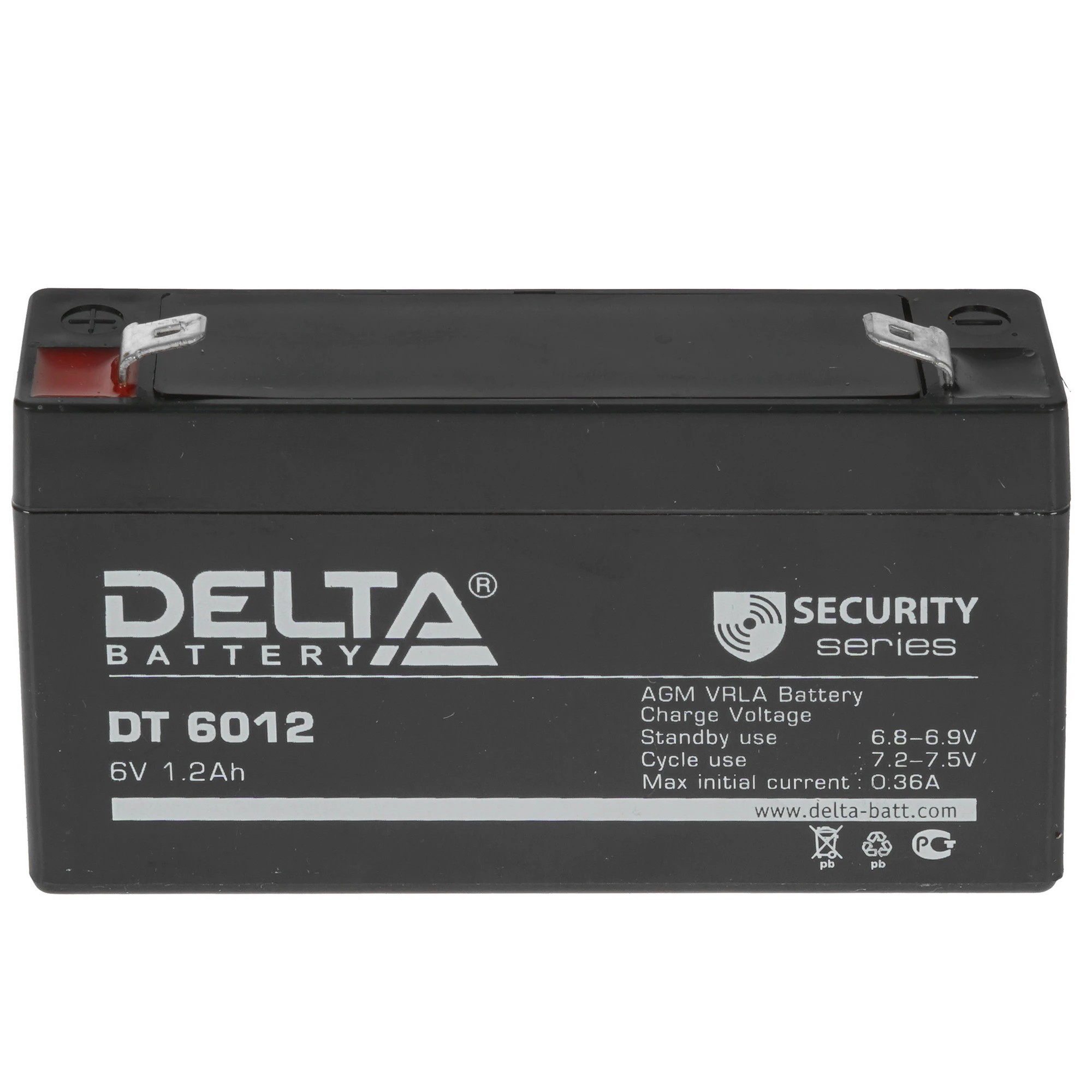 Delta DT 6012 (6V / 1.2Ah)