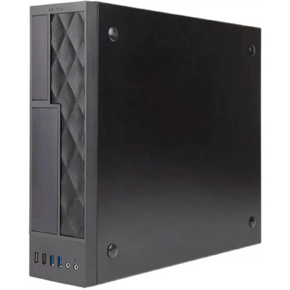Slim Case InWin CE052S Black 300W S300FF7-0 H 2*USB3.0+2*USB2.0+AirDuct+Fan+Audio mATX IN WIN арт. 6119246
