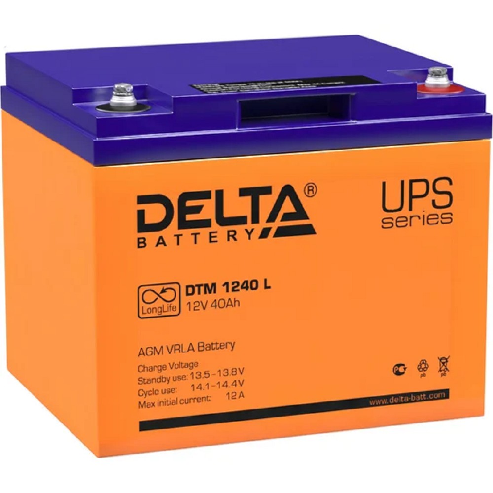 Delta UPS DTM 1240 L (12V / 40Ah)