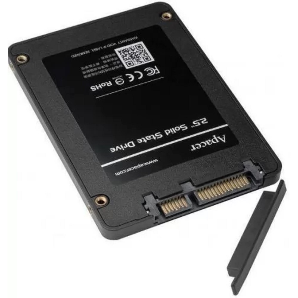 Apacer SSD PANTHER AS340 240Gb SATA 2.5" 7mm, R550/W520 Mb/s, 3D TLC, IOPS 96/30K, MTBF 1.5M, 140TBW, Retail, 3 years (AP240GAS340G-1)