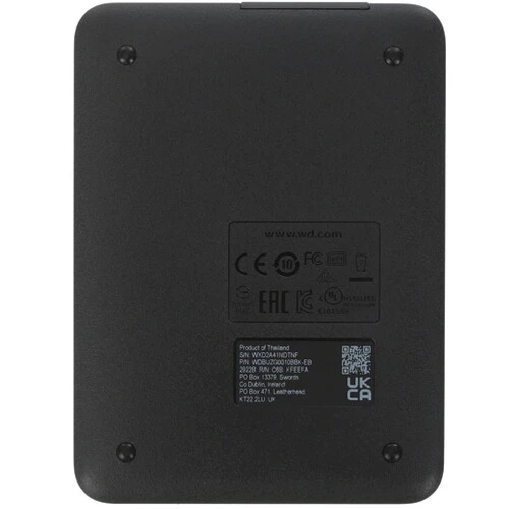 WD Portable HDD 1TB Elements Portable WDBUZG0010BBK-WESN {USB3.0, 2.5", black} Western Digital
