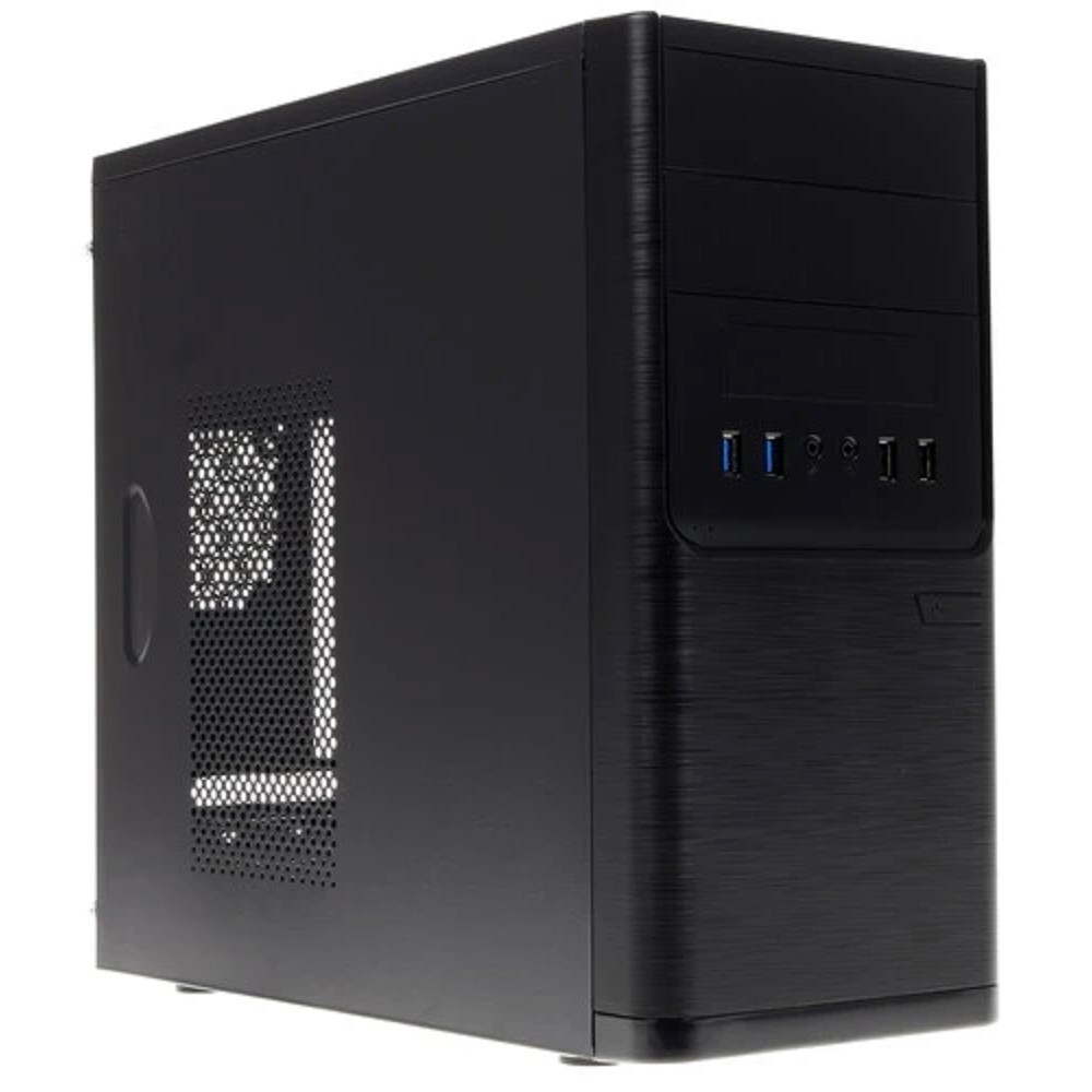 MiniTower Powerman ES701 Black PM-450ATX U2*2+U3*2+A(HD) mATX арт. 6120258