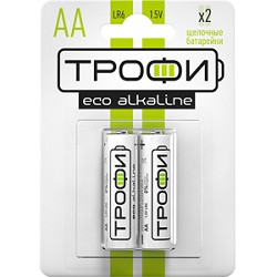 Трофи LR6-2Bl Energy Alkaline (20/360/8640) (2 шт. в уп-ке) арт. B0017045