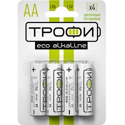 Трофи LR6-4Bl Energy Alkaline (40/720/17280) (4 шт. в уп-ке) арт. B0017046