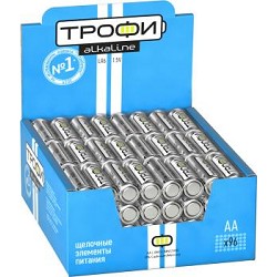 Трофи LR6-4S Promo-Box Energy Power Alkaline (96/384/18432) (96 шт. в уп-ке) арт. B0017350