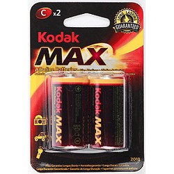 Kodak LR14-2Bl Max Super Alkaline [Kc-2] (20/200/6000) (2 шт. в уп-ке) арт. B0005123