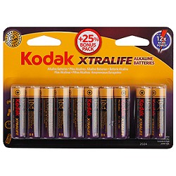 Kodak LR6-8+2Bl Xtralife Alkaline [KAA-8+2] (10 шт. в уп-ке) арт. B0014330