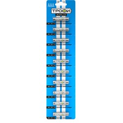 Трофи LR03-10Bl Strip Energy Power Alkaline (100/1000/28000) (10 шт. в уп-ке) арт. C0034051
