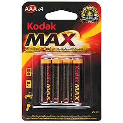 Kodak LR03-4Bl Max Super Alkaline [K3A-4] (40/200/32000) (4 шт. в уп-ке) арт. B0005124
