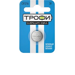 Трофи CR1216-1Bl Energy Power Lithium (10/240/43200) (10 шт. в уп-ке) арт. B0003642