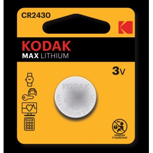 Kodak CR2430-1BL (60/240/12000) (1 шт. в уп-ке) арт. B0029114
