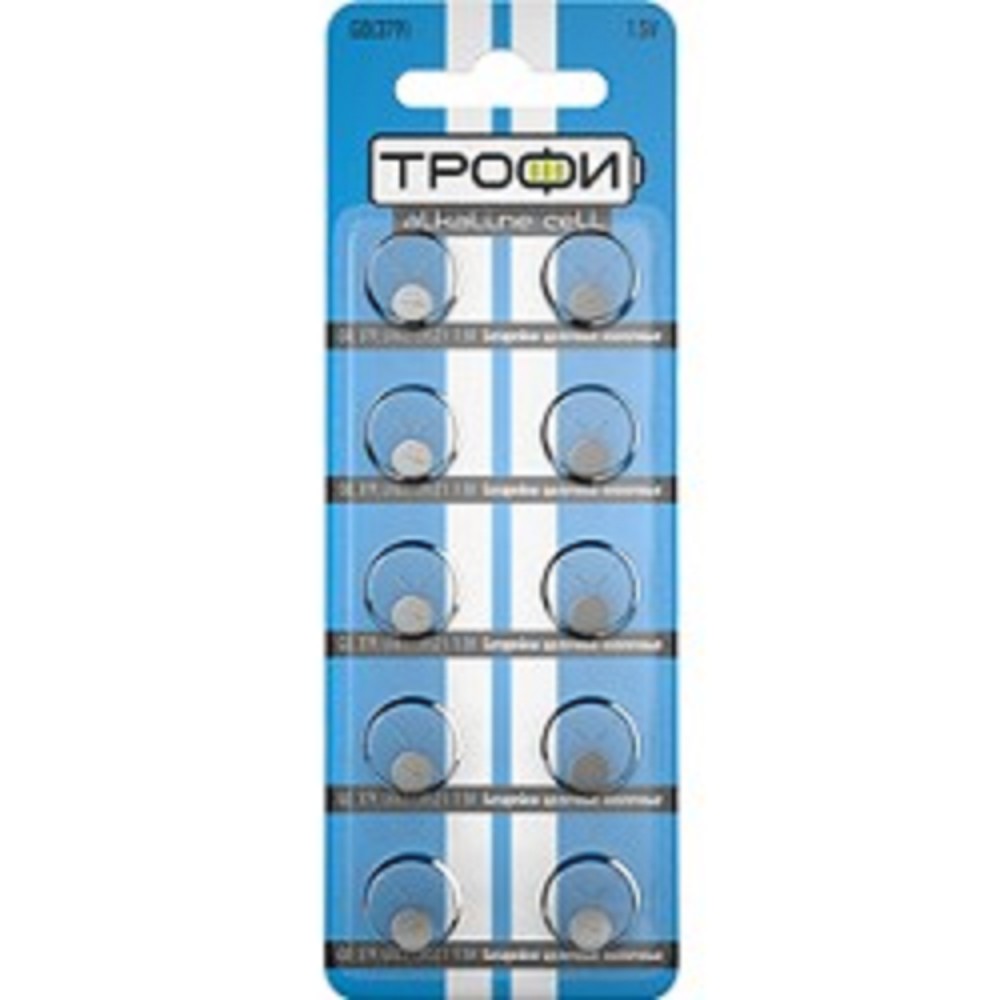Трофи G6 (370) LR920, LR69 Energy Power Button Cell (200/1600/153600) (10 шт. в уп-ке) арт. C0035052
