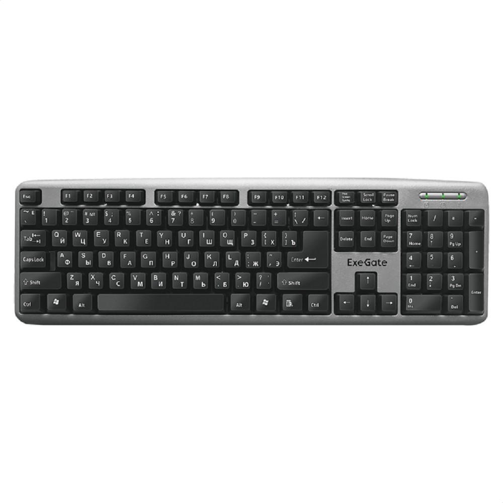 Exegate EX264086RUS Клавиатура Exegate LY-401, Color box