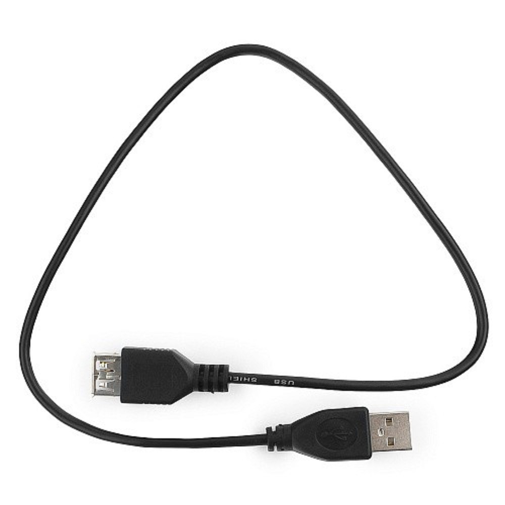 Гарнизон Кабель удлинитель USB 2.0, AM/AF, 0.5м, пакет (GCC-USB2-AMAF-0.5M) Gembird