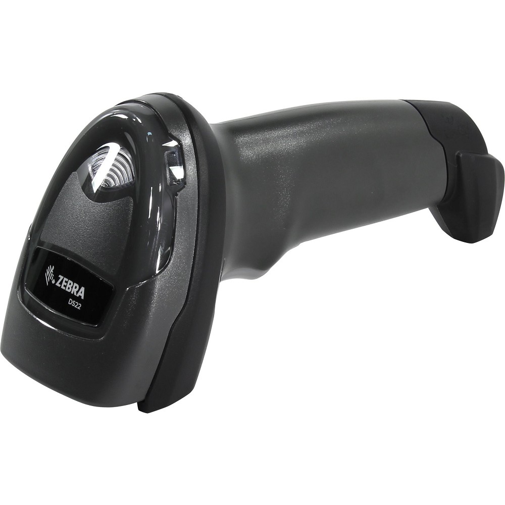 Zebra DS2208-SR [DS2208-SR7U2100AZW/ DS2208-SR00007ZZWW] черный {ручной лазерный сканер штрих-кода,USB KIT: DS2208-SR00007ZZWW SCANNER; CBA-U21-S07ZBR SHIELDED USB CABLE} Zebra Technologies