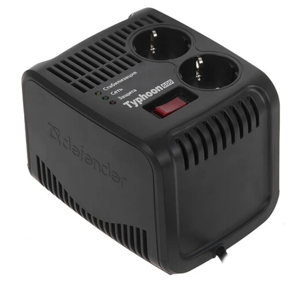 Стабилизатор напряжения Defender AVR Typhoon 600 арт. 99032