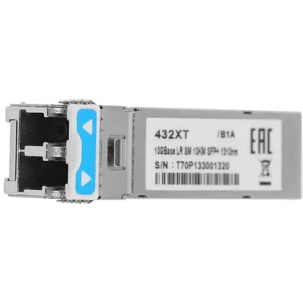 D-Link 432XT/B1A PROJ Трансивер SFP+ с 1 портом 10GBase-LR для одномодового оптического кабеля (до 10 км, разъем Duplex LC) D-Link SMB