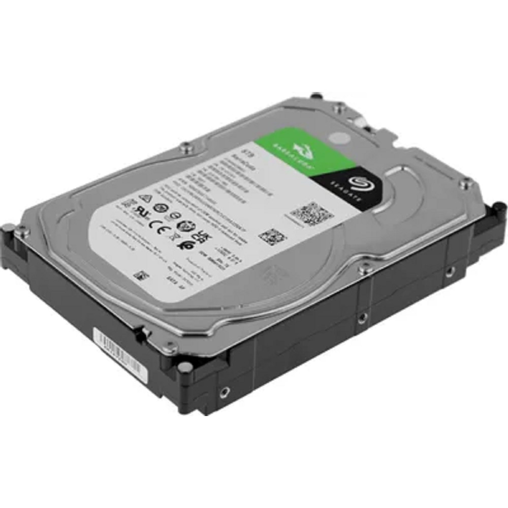 Seagate Barracuda HDD 3.5" SATA 6Tb, 5400 rpm, 256Mb buffer, 512e/4kn, SMR, ST6000DM003, 1 year