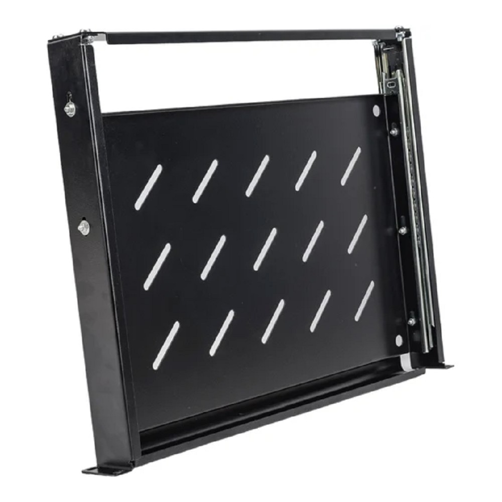 Cabeus JE10-BK Выдвижная полка 19" для клавиатуры, цвет черный (RAL 9004)