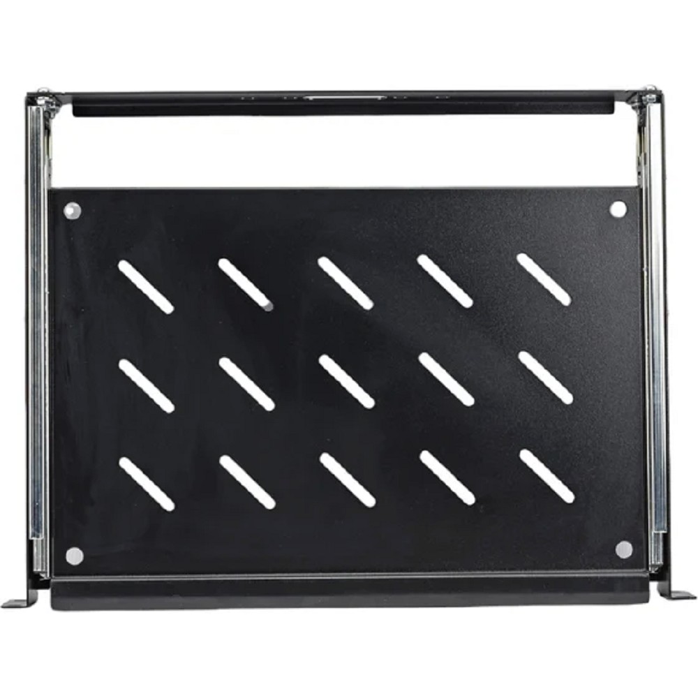 Cabeus JE10-BK Выдвижная полка 19" для клавиатуры, цвет черный (RAL 9004)