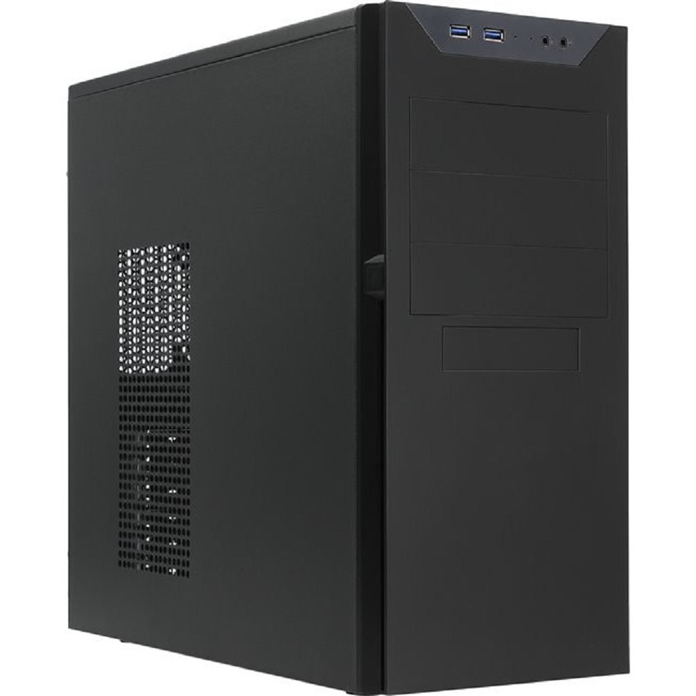 MidiTower Powerman BA833 Black PM-600ATX-F U3.0*2+A(HD) ATX, mATX
