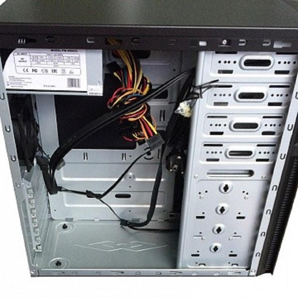 MidiTower Powerman BA833 Black PM-600ATX-F U3.0*2+A(HD) ATX, mATX арт. 6125674