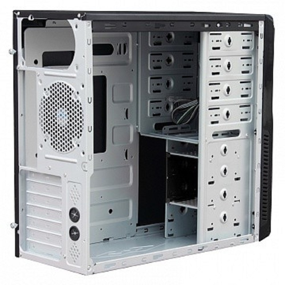 MidiTower Powerman BA833 Black PM-600ATX-F U3.0*2+A(HD) ATX, mATX арт. 6125674