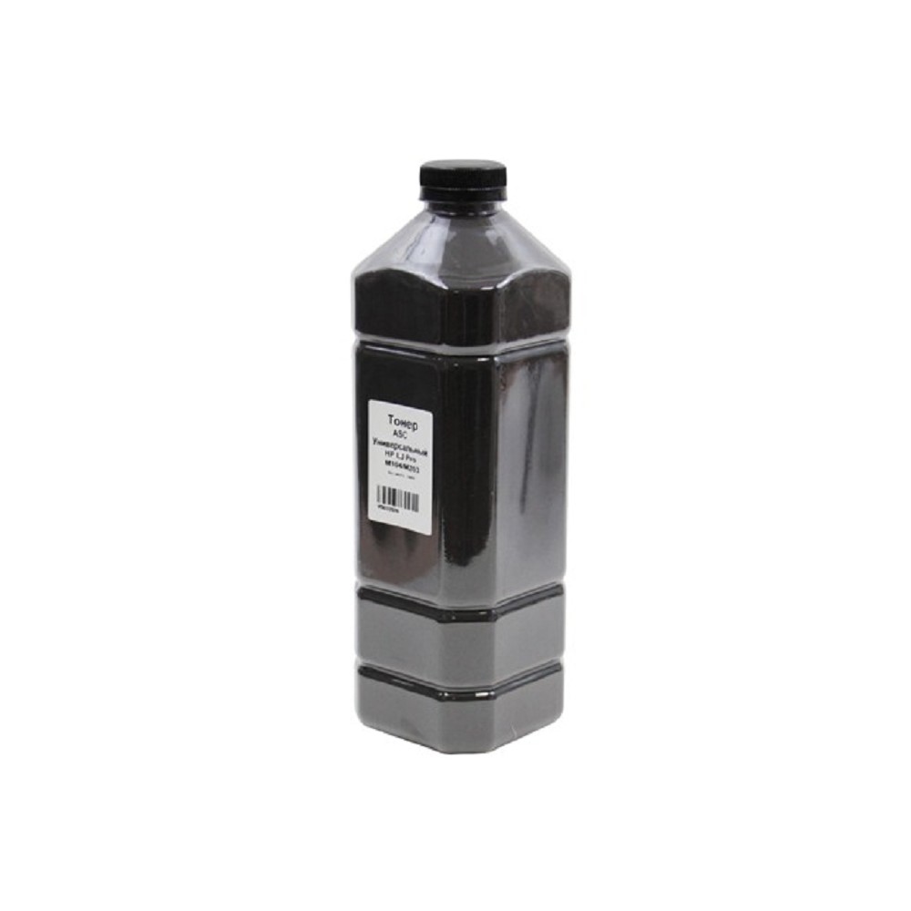 ASC Тонер универсальный для HP LJ Pro M104/М203, Bk, 1 кг, канистра (CF218/CF230) No Name арт. 4010715509261