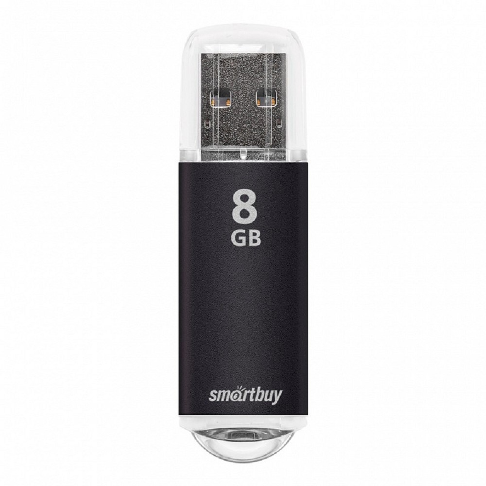 Smartbuy USB Drive 8Gb V-Cut series Black SB8GBVC-K Smart buy