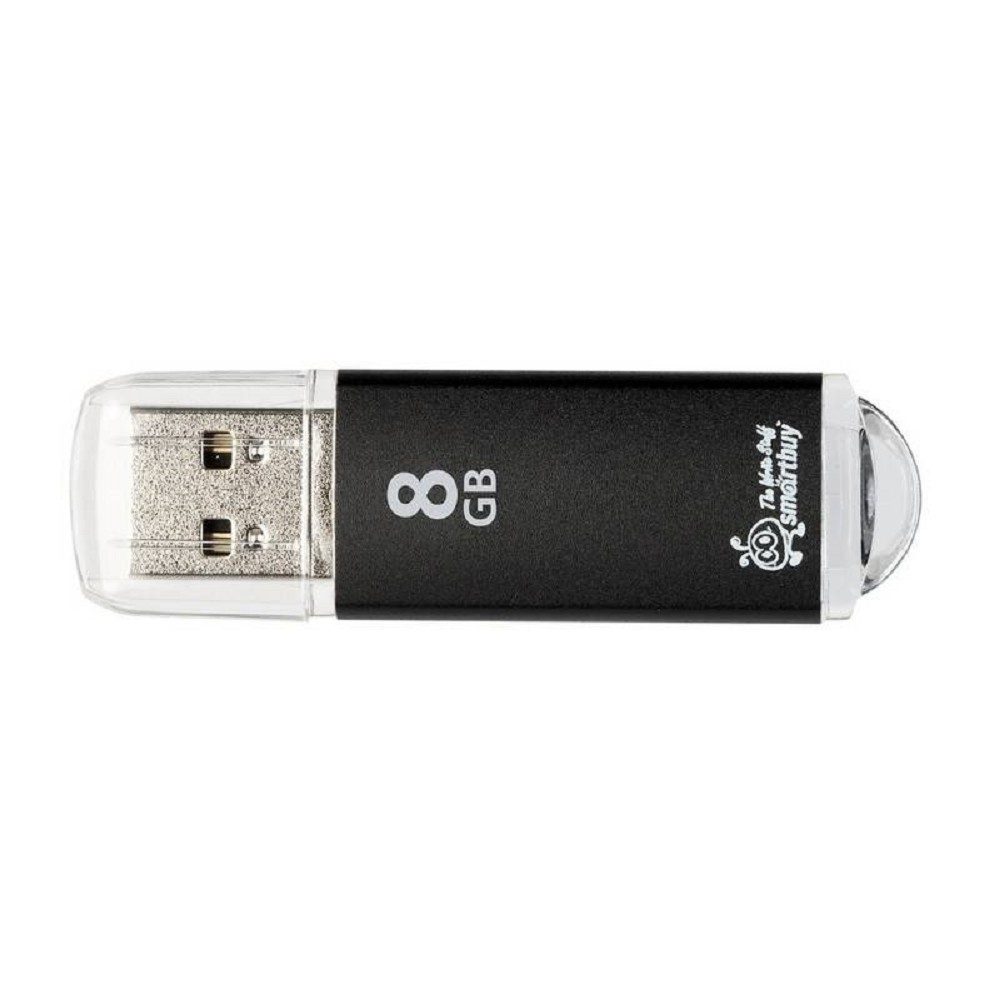 Smartbuy USB Drive 8Gb V-Cut series Black SB8GBVC-K Smart buy