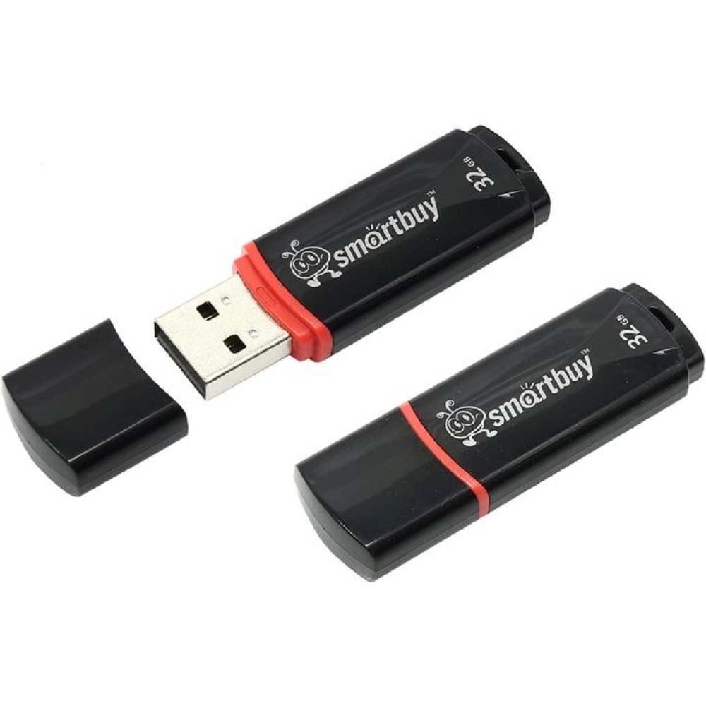 Smartbuy USB Drive 32Gb Crown Black SB32GBCRW-K Smart buy