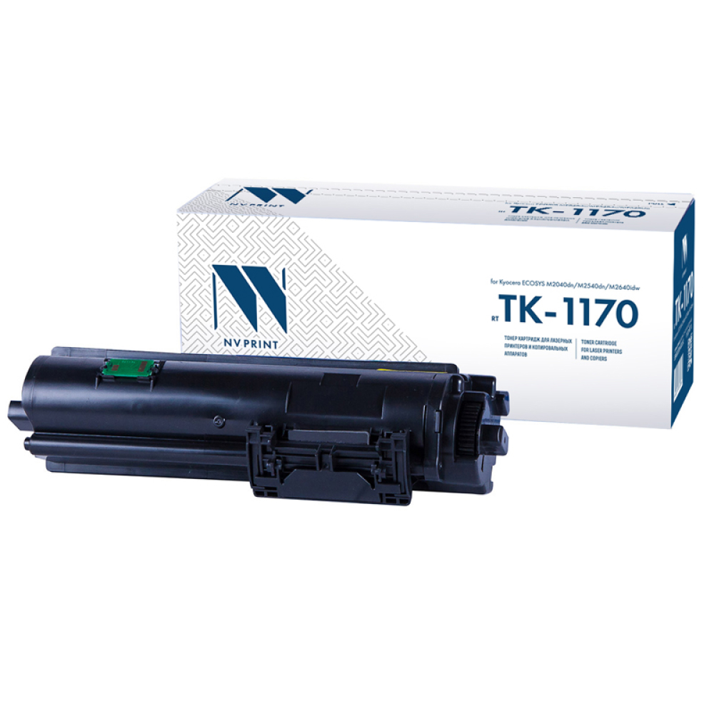 NV Print TK-1170 Тонер-картридж для Kyocera ECOSYS M2040dn/M2540dn/M2640idw (7200k) с чипом арт. NV-TK1170