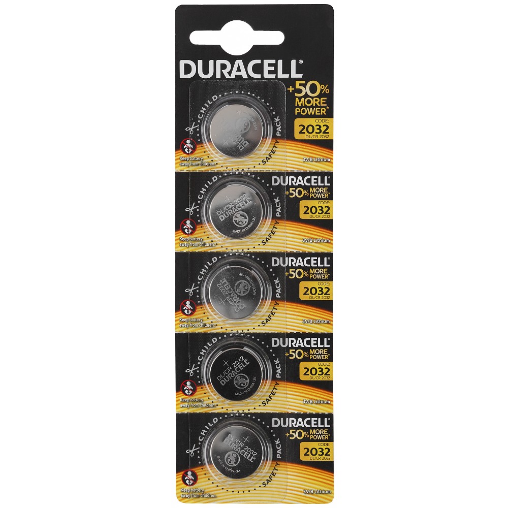 Duracell CR2032/5BL (5 шт. в уп-ке) арт. B0035495