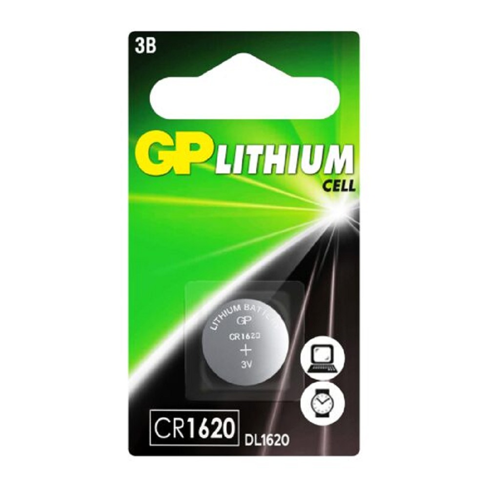 GP CR1620-7C1 10/900 (1 шт. в уп-ке) арт. 4891199028151