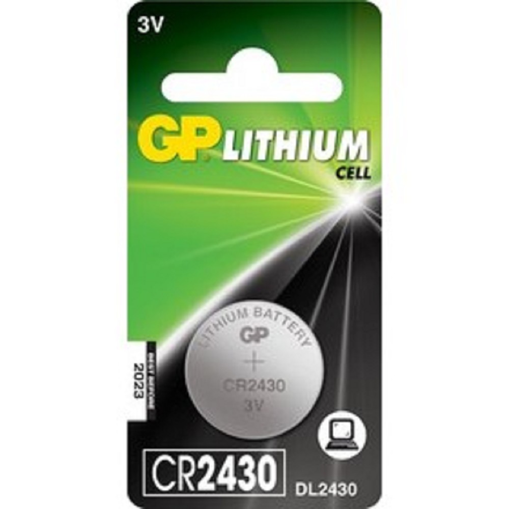 GP CR2430-2C1 10/600 (1 шт. в уп-ке) арт. 4891199003738