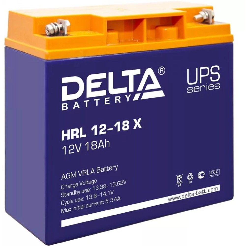 Delta UPS HRL 12-18 X (12V / 18Ah)