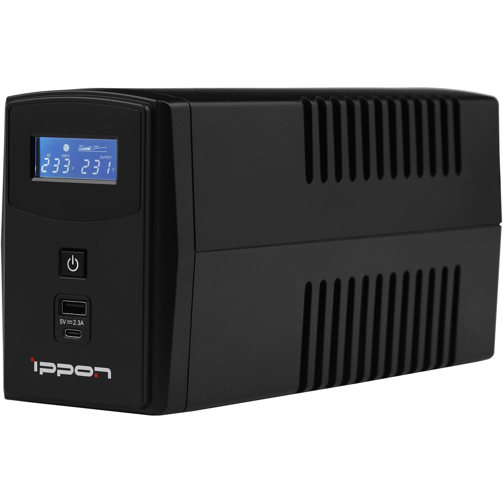 Источник бесперебойного питания Ippon Back Power Pro II 800 480Вт 800ВА черный арт. 1030309