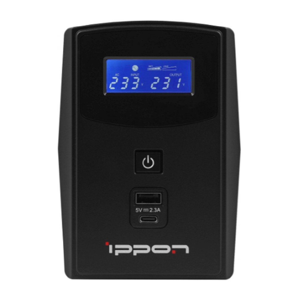 Источник бесперебойного питания Ippon Back Power Pro II Euro 850 480Вт 850ВА черный арт. 1005575