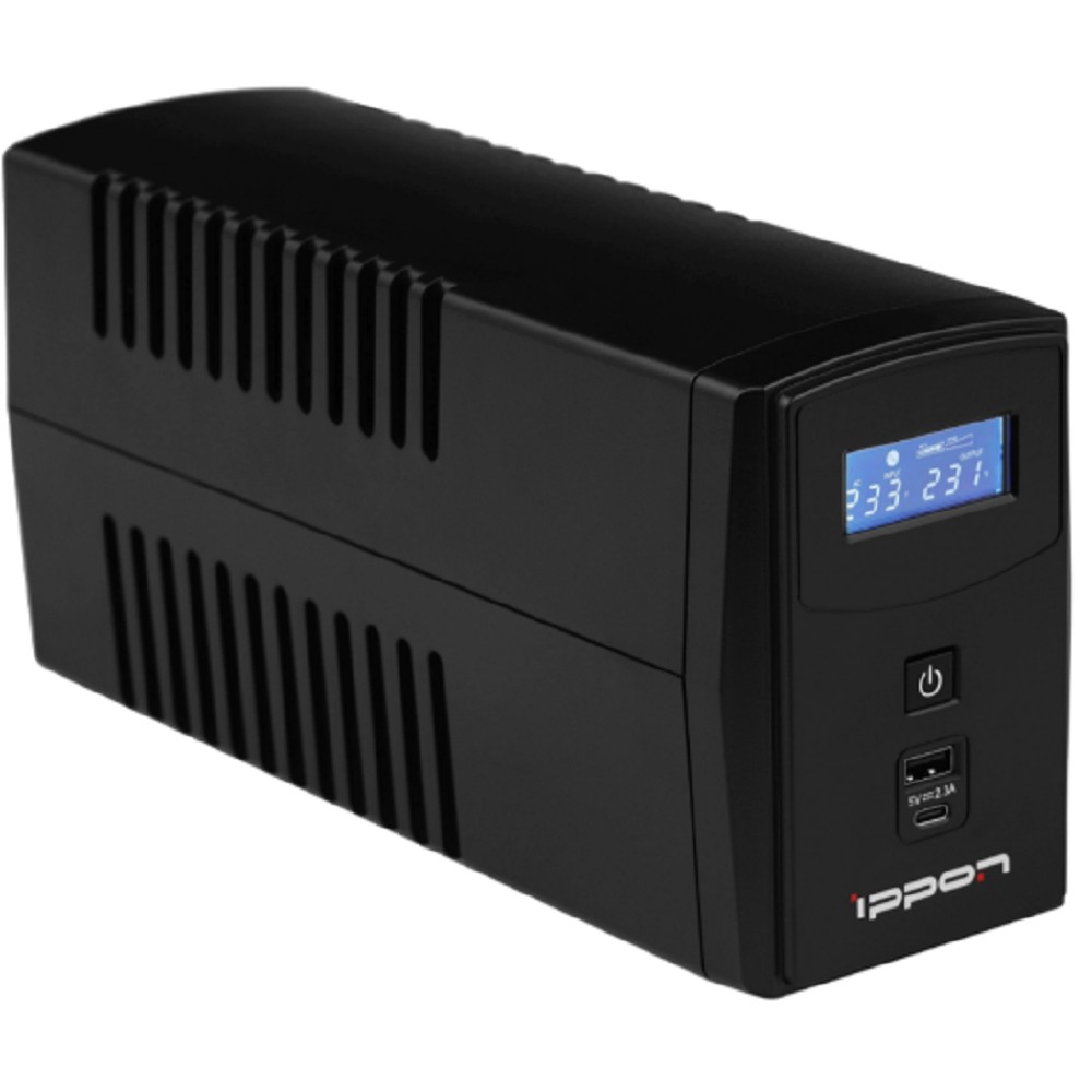 Источник бесперебойного питания Ippon Back Power Pro II Euro 850 480Вт 850ВА черный арт. 1005575