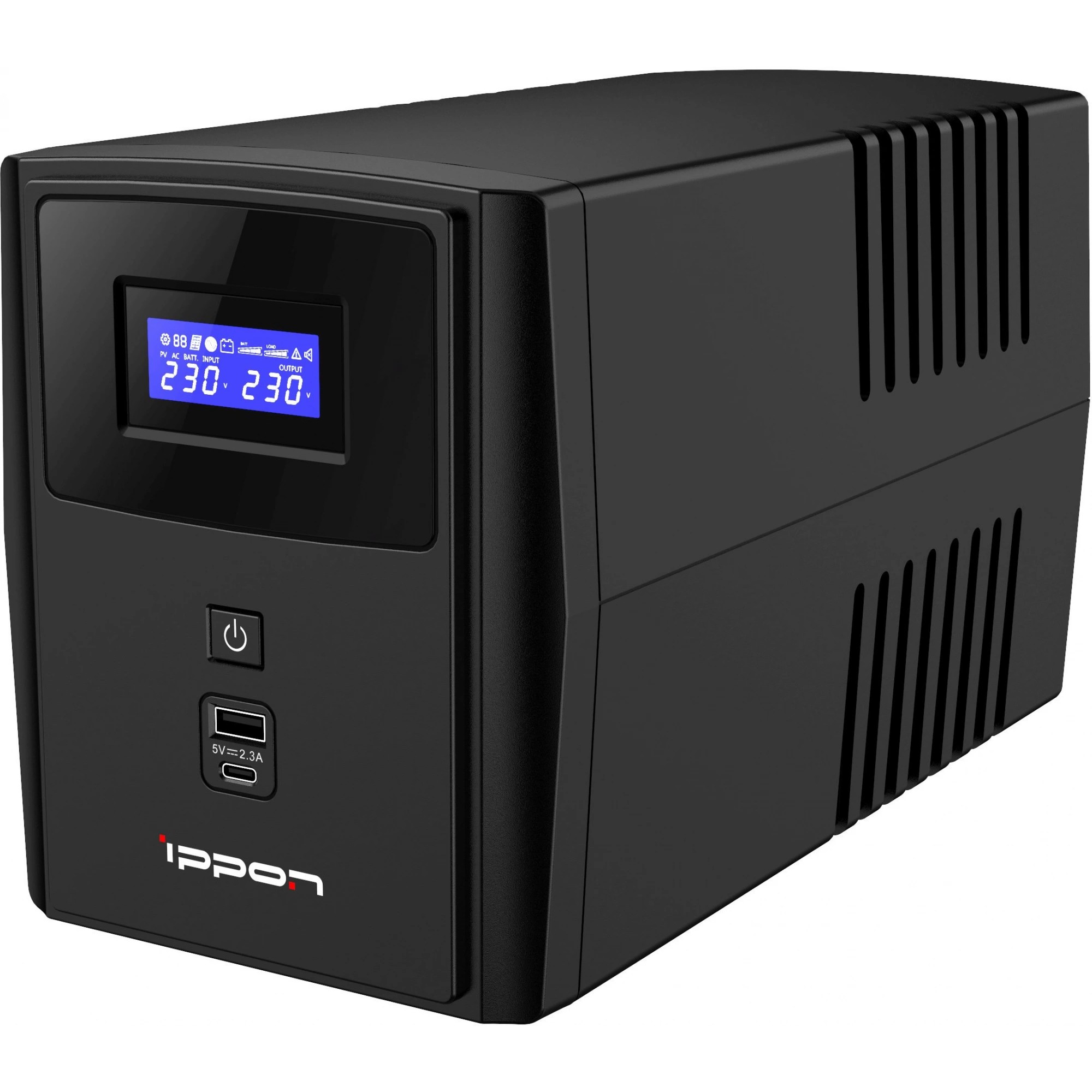 Источник бесперебойного питания Ippon Smart Power Pro II 1600 960Вт 1600ВА черный арт. 1005588