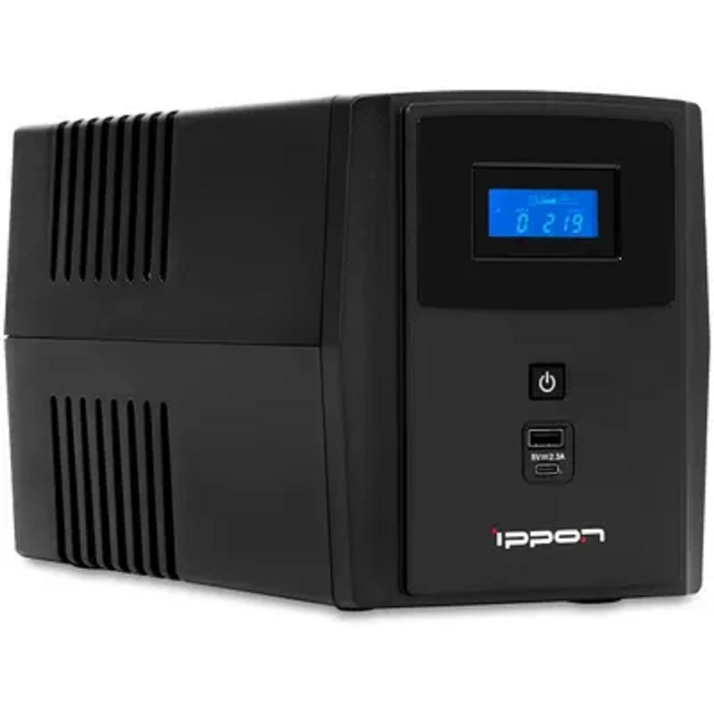 Источник бесперебойного питания Ippon Smart Power Pro II 2200 1200Вт 2200ВА черный арт. 1005590