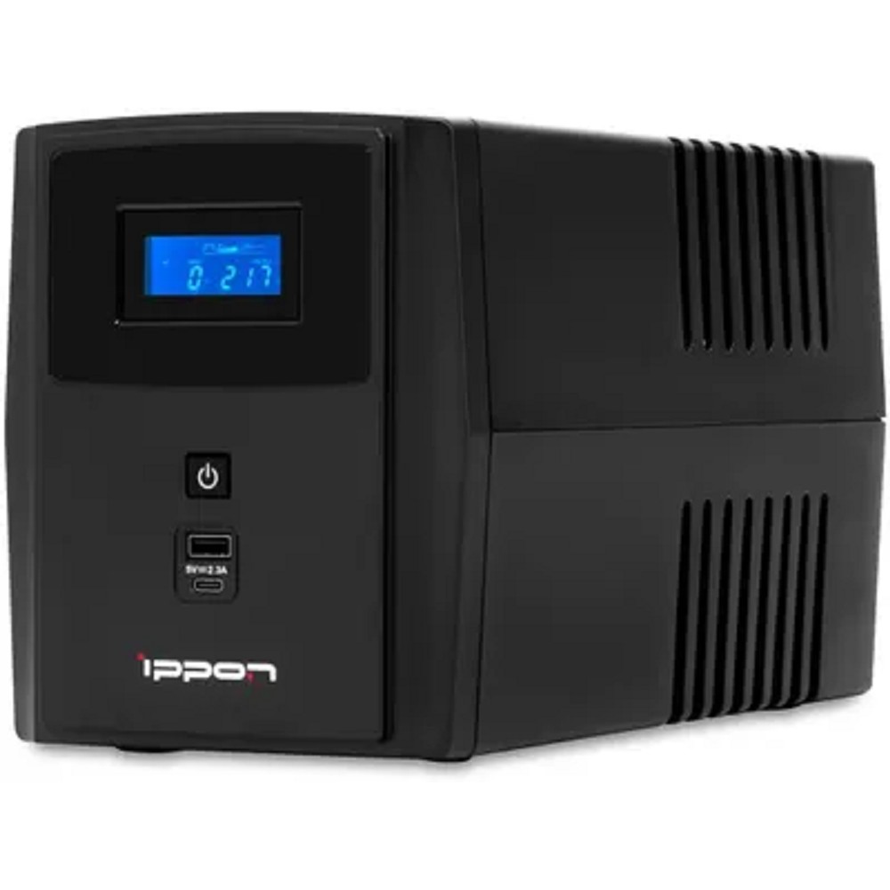 Источник бесперебойного питания Ippon Smart Power Pro II Euro 2200 1200Вт 2200ВА черный арт. 1029746