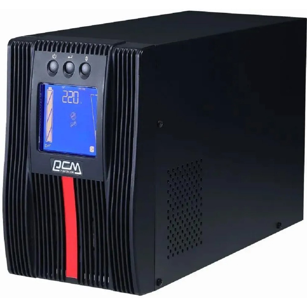 Powercom MACAN, On-Line, 2000VA/2000W, Tower, 8*IEC320-C13+С19, Serial+USB, SNMP Slot (1034862) арт. MAC-2000