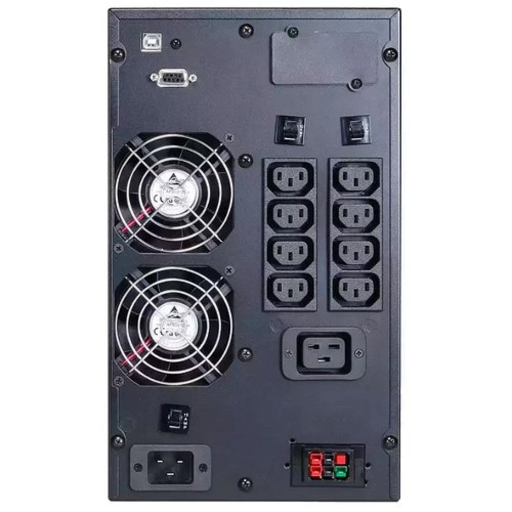 Powercom MACAN, On-Line, 3000VA/3000W, Tower, 8*IEC320-C13+С19, Serial+USB, SNMP Slot (1034863) арт. MAC-3000